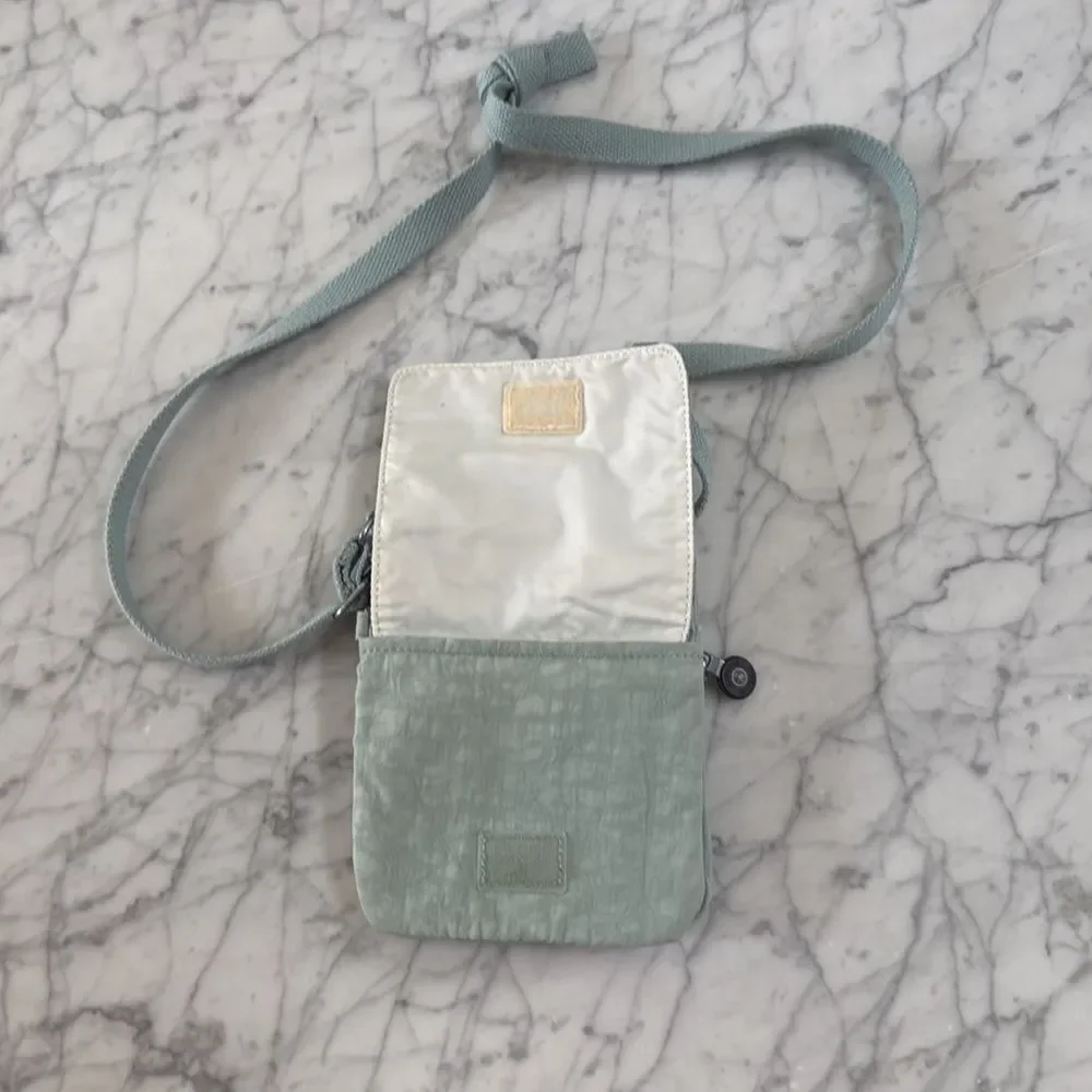 Kipling El Dorado Crossbody Shoulder Strap Mini Bag Mint